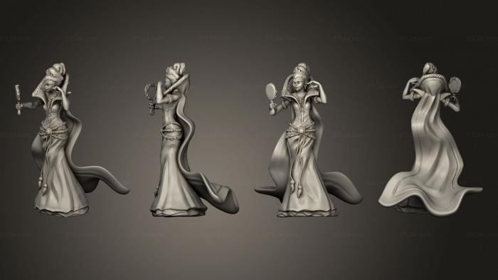 Статуэтки люди (Порочная Королева Демонстрирует 2 Вариации 2, STKH_0984) 3D модель для ЧПУ станка