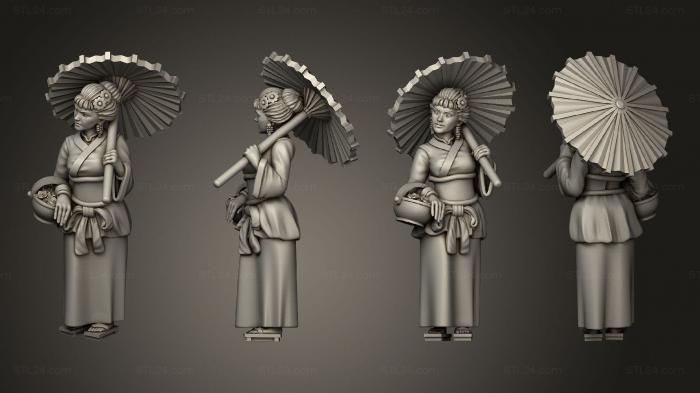 Figurines of people (Villigers Lady 01, STKH_1003) 3D models for cnc