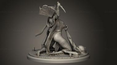 Figurines of people (Alara The Ritual statue nsfw, STKH_1109) 3D models for cnc