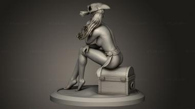 Figurines of people (anne nsfw, STKH_1156) 3D models for cnc