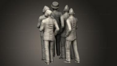 Figurines of people (bara dance per cellulare coffin all, STKH_1188) 3D models for cnc