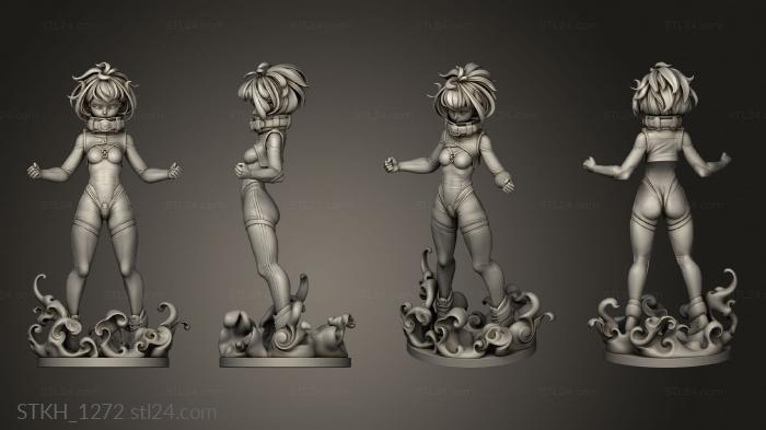 Figurines of people (Bull Demon Production Process Monster, STKH_1272) 3D models for cnc