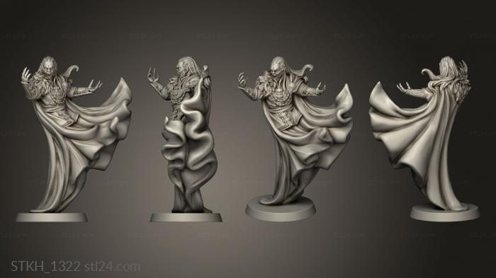 Figurines of people (VAMPIRE LORD BEAST, STKH_1322) 3D models for cnc