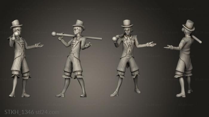 Figurines of people (City Dreams Puppeteer Ethan, STKH_1346) 3D models for cnc