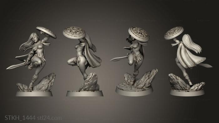 Figurines of people (Crescendia NSFW ted, STKH_1444) 3D models for cnc