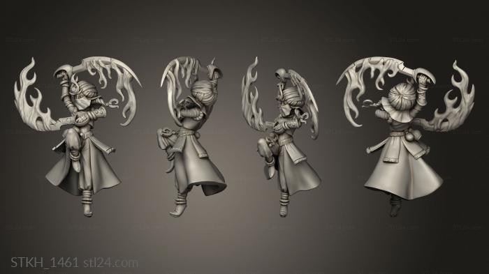 Figurines of people (Cult Flame KelMithar, STKH_1461) 3D models for cnc