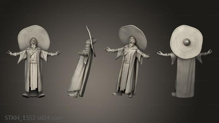 Figurines of people (Demonic Feast Sorcerer Open, STKH_1552) 3D models for cnc