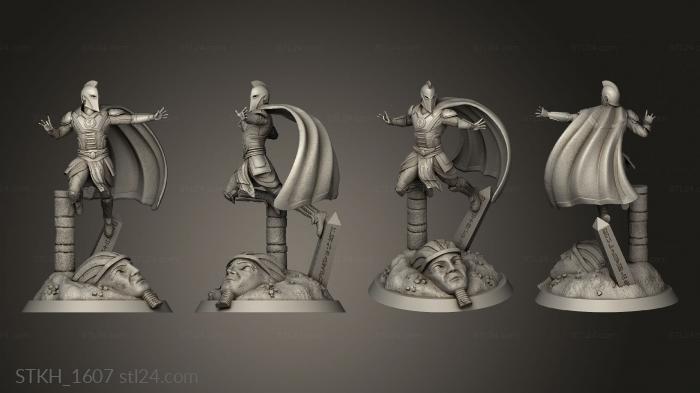 Figurines of people (Dr Fate, STKH_1607) 3D models for cnc