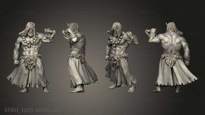 Figurines of people (Dragon Empire with Ronin, STKH_1620) 3D models for cnc