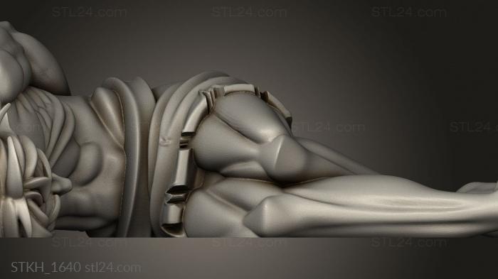 Figurines of people (Prisoners Prisoner, STKH_1640) 3D models for cnc