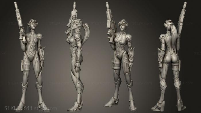 Figurines of people (TRACER WIDOWMAKER ARQUIVO, STKH_1641) 3D models for cnc