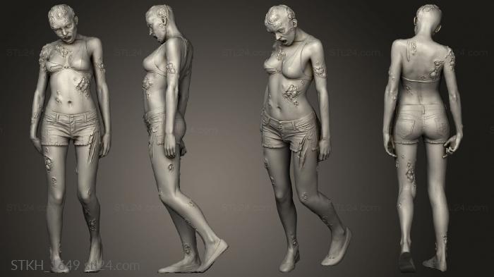 Figurines of people (dying light sans socle, STKH_1649) 3D models for cnc