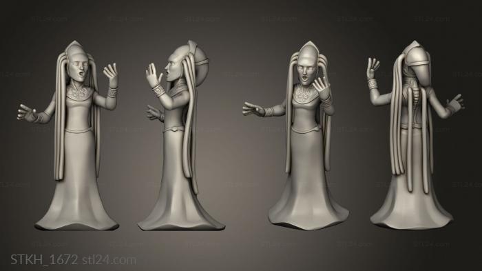 Figurines of people (Element, STKH_1672) 3D models for cnc
