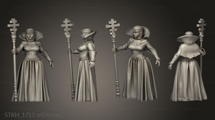 Figurines of people (Fantasy women Cristina, STKH_1713) 3D models for cnc