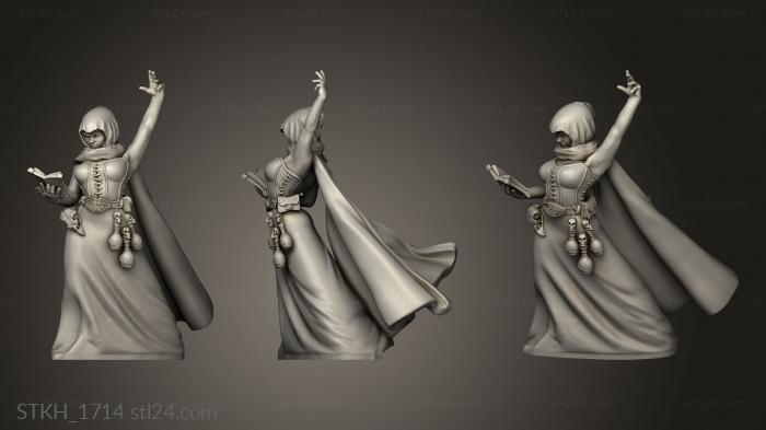 Figurines of people (Fantasy women Latifa, STKH_1714) 3D models for cnc