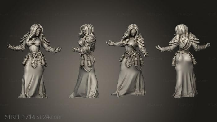 Figurines of people (Fantasy women Rim, STKH_1716) 3D models for cnc