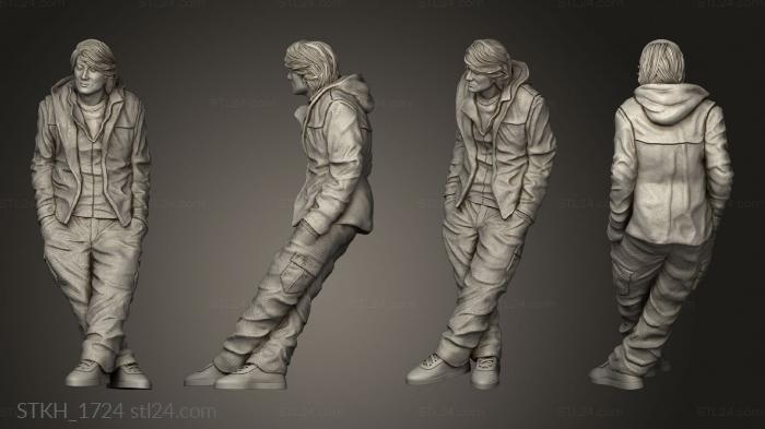 Figurines of people (Fast and furious han Sung Kang, STKH_1724) 3D models for cnc