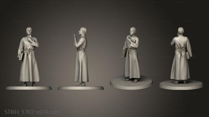 Figurines of people (Forge Priest, STKH_1762) 3D models for cnc