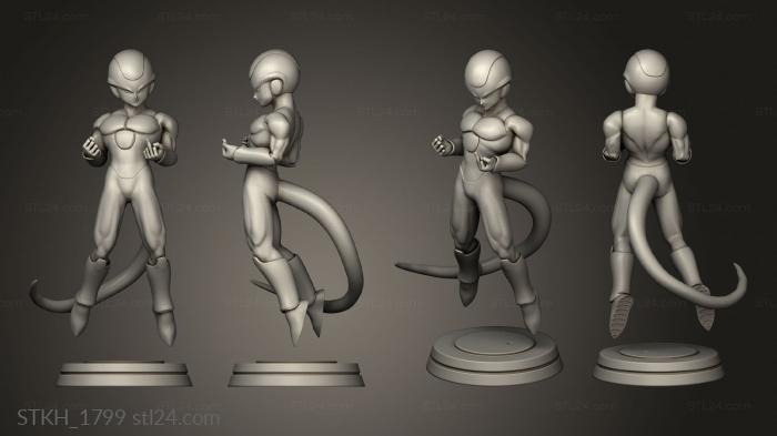 Figurines of people (Frost Dragon Ball, STKH_1799) 3D models for cnc