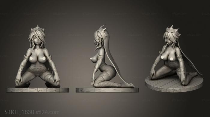 Figurines of people (Alternative Crown, STKH_1830) 3D models for cnc