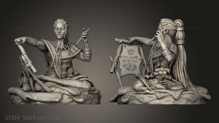Figurines of people (Goliaths Lorkeeper, STKH_1854) 3D models for cnc