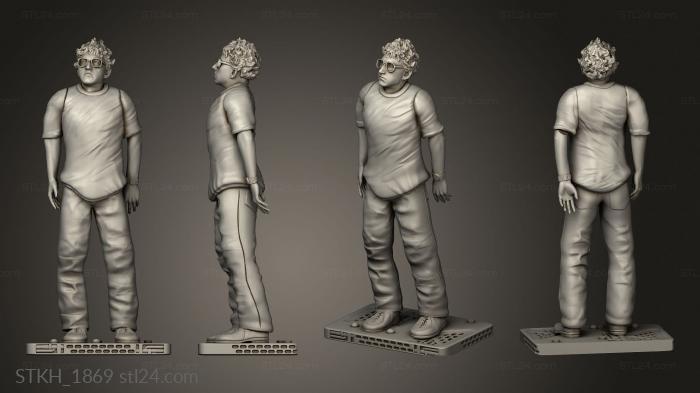 Figurines of people (Green Shirt Guy, STKH_1869) 3D models for cnc
