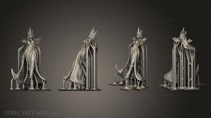 Figurines of people (Guardians Netherworlds Morana, STKH_1877) 3D models for cnc