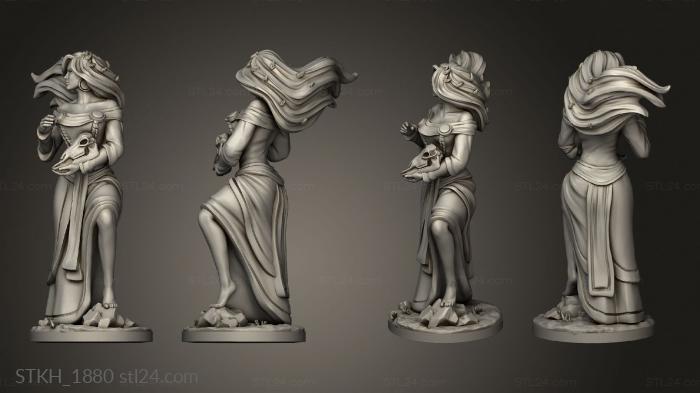 Figurines of people (Gullveig, STKH_1880) 3D models for cnc