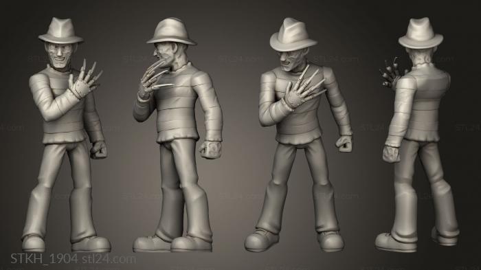 Figurines of people (Halloween, STKH_1904) 3D models for cnc
