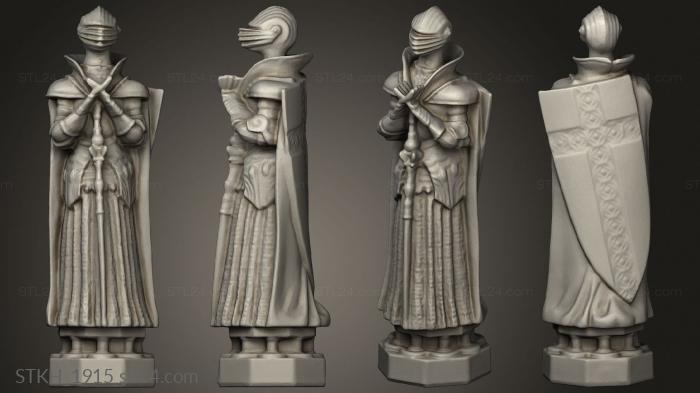 Figurines of people (Harry Potter Wizard Chess Reina, STKH_1915) 3D models for cnc