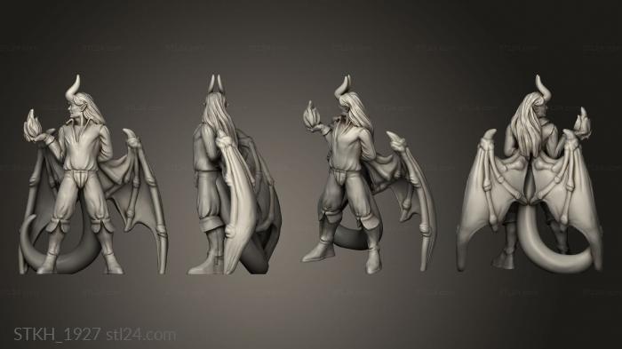 Figurines of people (Incubi, STKH_1927) 3D models for cnc