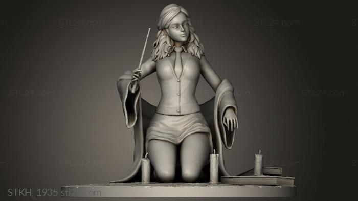 Figurines of people (Hermione granger Harry Potter, STKH_1935) 3D models for cnc
