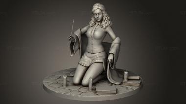 Figurines of people (Hermione granger Harry Potter, STKH_1935) 3D models for cnc