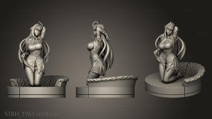 Figurines of people (Hot Rias Gremory and NSFW, STKH_1963) 3D models for cnc