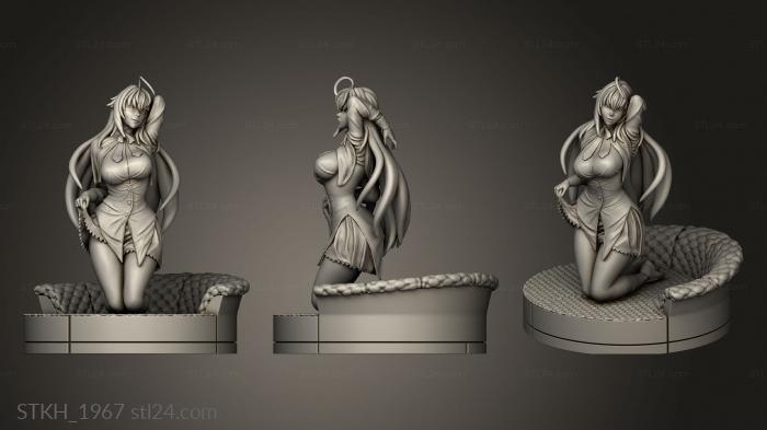 Figurines of people (Hot Rias Gremory and NSFW, STKH_1967) 3D models for cnc