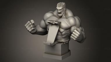 Figurines of people (Hulk OLD, STKH_1977) 3D models for cnc