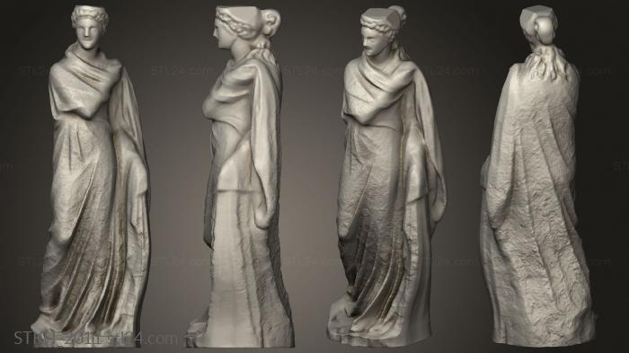 Статуэтки люди (Статуя Растягивающих Голов, STKH_2011) 3D модель для ЧПУ станка