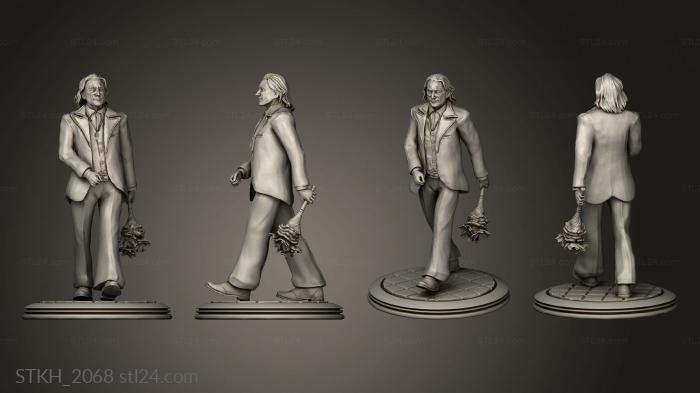 Figurines of people (joker Mr J Mill, STKH_2068) 3D models for cnc