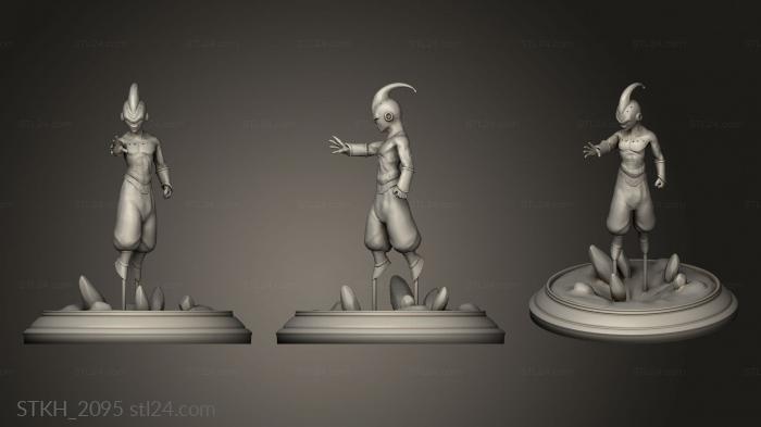 Статуэтки люди (Малыш Буу, STKH_2095) 3D модель для ЧПУ станка