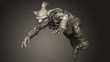 Figurines of people (Kingdom Thamara Ent WIP Goblins Goblin, STKH_2113) 3D models for cnc