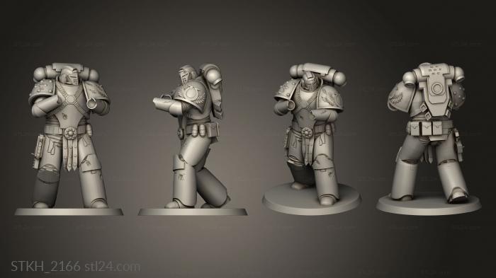Figurines of people (Legio True Omega Marines Tactical, STKH_2166) 3D models for cnc