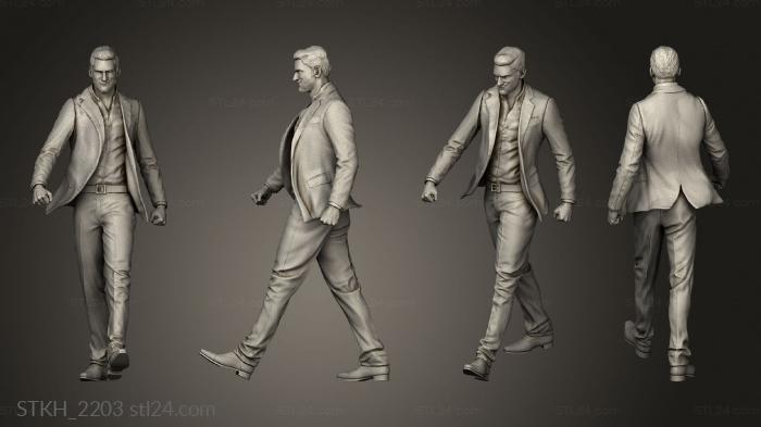 Figurines of people (Lucifer Morningstar sarcastico, STKH_2203) 3D models for cnc