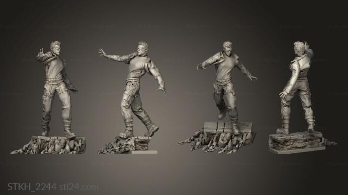 Figurines of people (Matrix, STKH_2244) 3D models for cnc