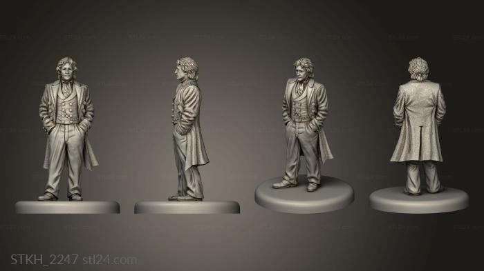 Figurines of people (mcgann out, STKH_2247) 3D models for cnc
