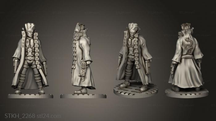 Figurines of people (Alistair Dorn Section Agent, STKH_2268) 3D models for cnc