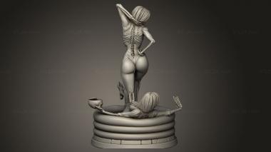 Figurines of people (Stupid Sexy Skeleton Huge Pinup, STKH_2269) 3D models for cnc