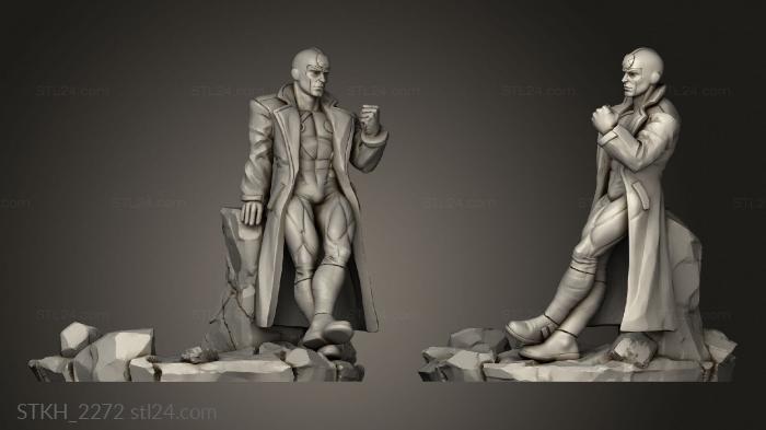 Figurines of people (Terrain, STKH_2272) 3D models for cnc