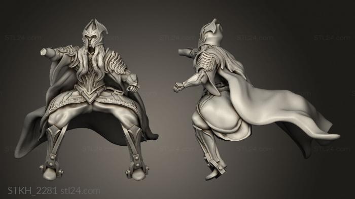 Figurines of people (Mirkwood Cavalry, STKH_2281) 3D models for cnc