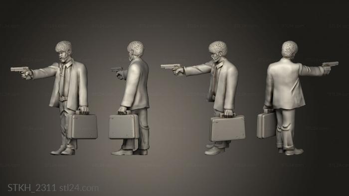 Figurines of people (Modern Day Survivors julious, STKH_2311) 3D models for cnc