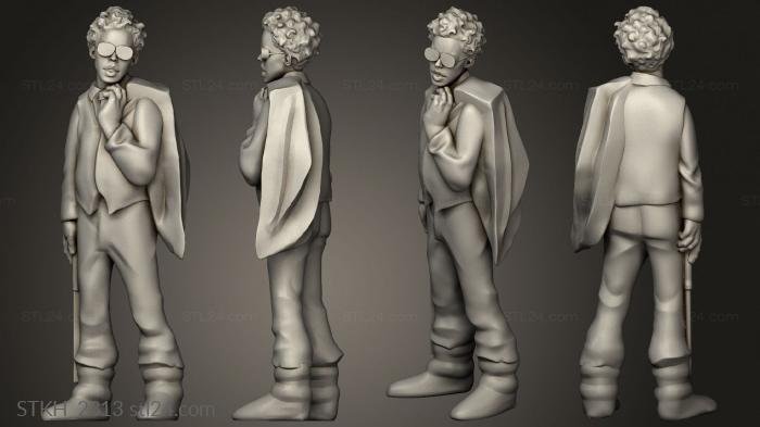 Figurines of people (Modern Day Survivors man, STKH_2313) 3D models for cnc
